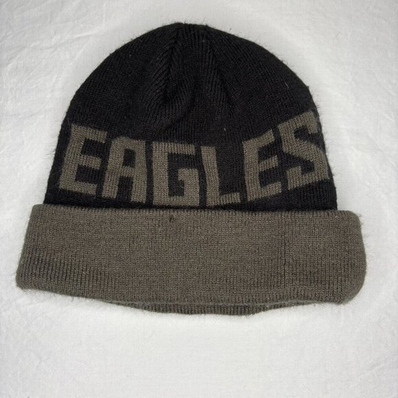 NFL Team Apparel Eagles Knit Beanie Kids - Picture 3 of 3
